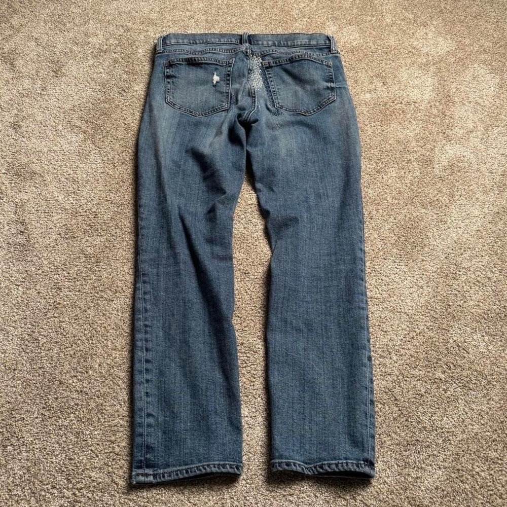 GAP‎ "GIRLFRIEND" SASHIKO MENDED JEANS